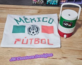 Mexico can koozie