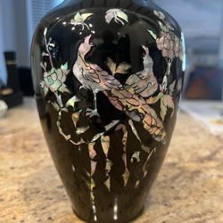 Oriental Black Vase