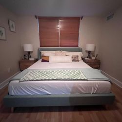 King Size Bed Frame and Matress