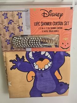 🎃 Disney 13 Pc Shower Curtains 🎃