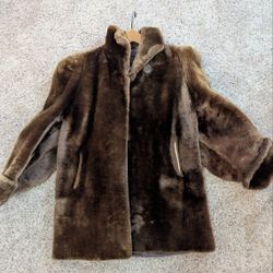 Vintage Mouton Lamb Jacket