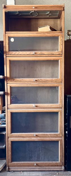 Oak shelves