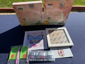 Butterfly Diamond Art