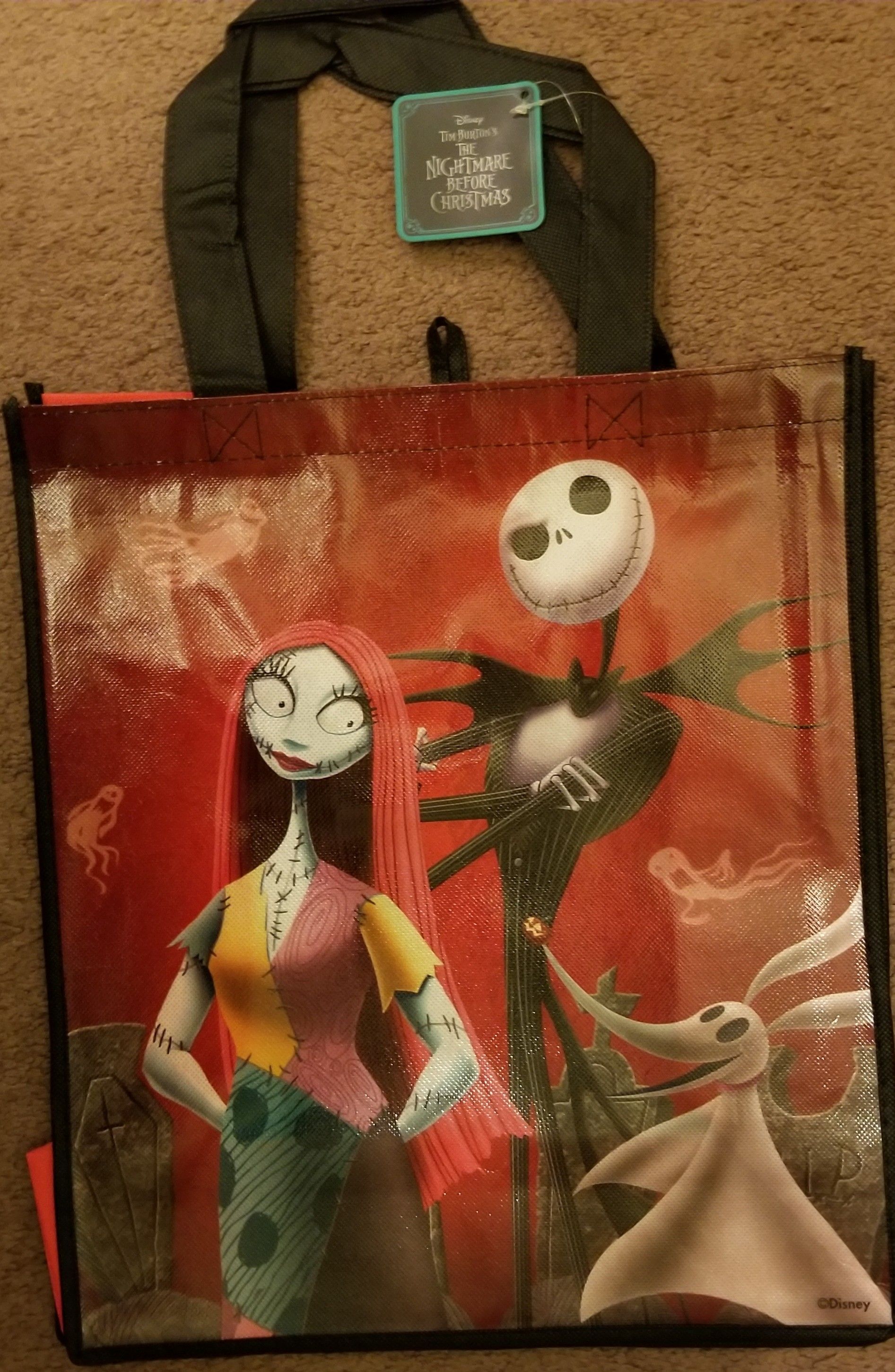 New Disney The nightmare before Christmas reusable bag $3.50 each