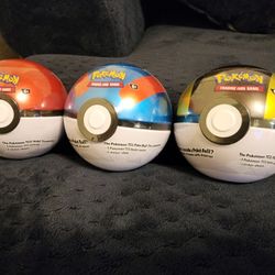 Pokemon tcg Pokéball Tins 