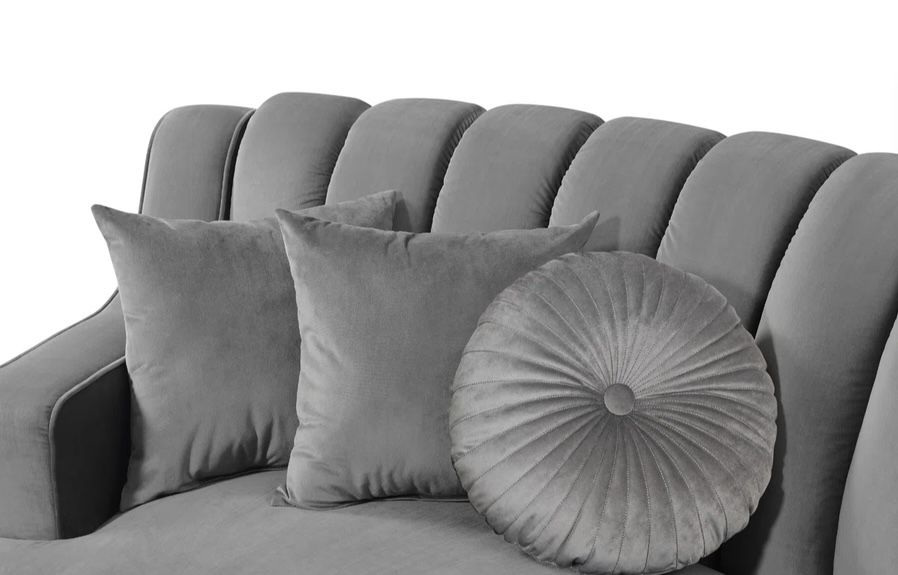 Velvet Sectional 