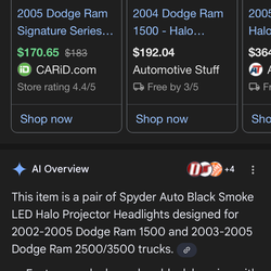 Ram 1(contact info removed) Headlights $180 for both