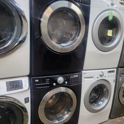 💥💥LG SET STEAM WASHER END ELECTRIC DRYER ♨️ WITH WARRANTY 