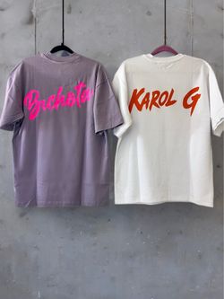 Custom made Karol G t-shirts