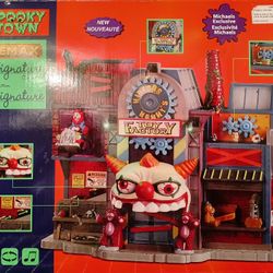 Spooky Town Toy Factory Halloween Decor