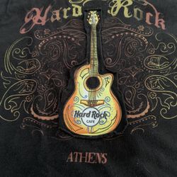 Vintage hard rock Athens Tee Shirt