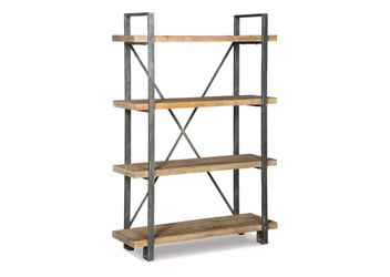 Bookcase, Metal and Wood, SKU#A4000045