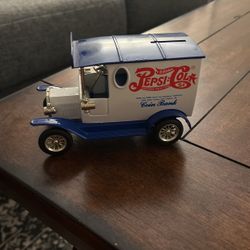 Tin Coin Bank Pepsi Cola