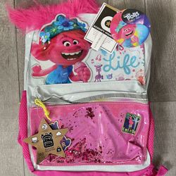 Trolls World Tour Poppy Backpack Gold Star Collection