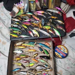 Whole Lot Of Fishing Lures 