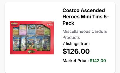 Ascended heroes costco 5 pack (2 boxes)