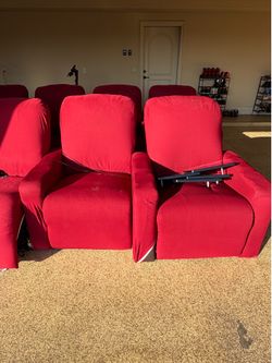 Electric cinema seats