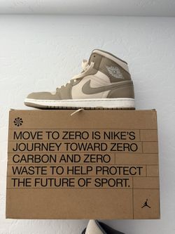 Jordan 1 Mid Light Brown