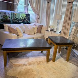 Steve Silver Stone Top Nesting Table Set of 2