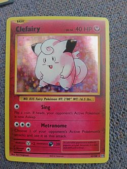 Pokémon Clefairy XY - Evolutions