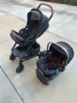Nina Mixx Stroller & Infant Car Seat travel