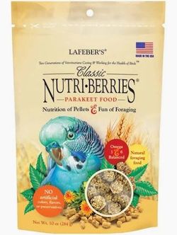 Lafeber's Parakeet Nutri-Berries 10 oz
