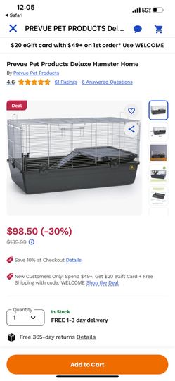 Small Rodent Cage