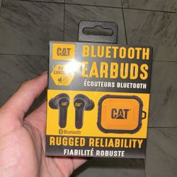CAT Bluetooth Noise Canceling Ear Buds