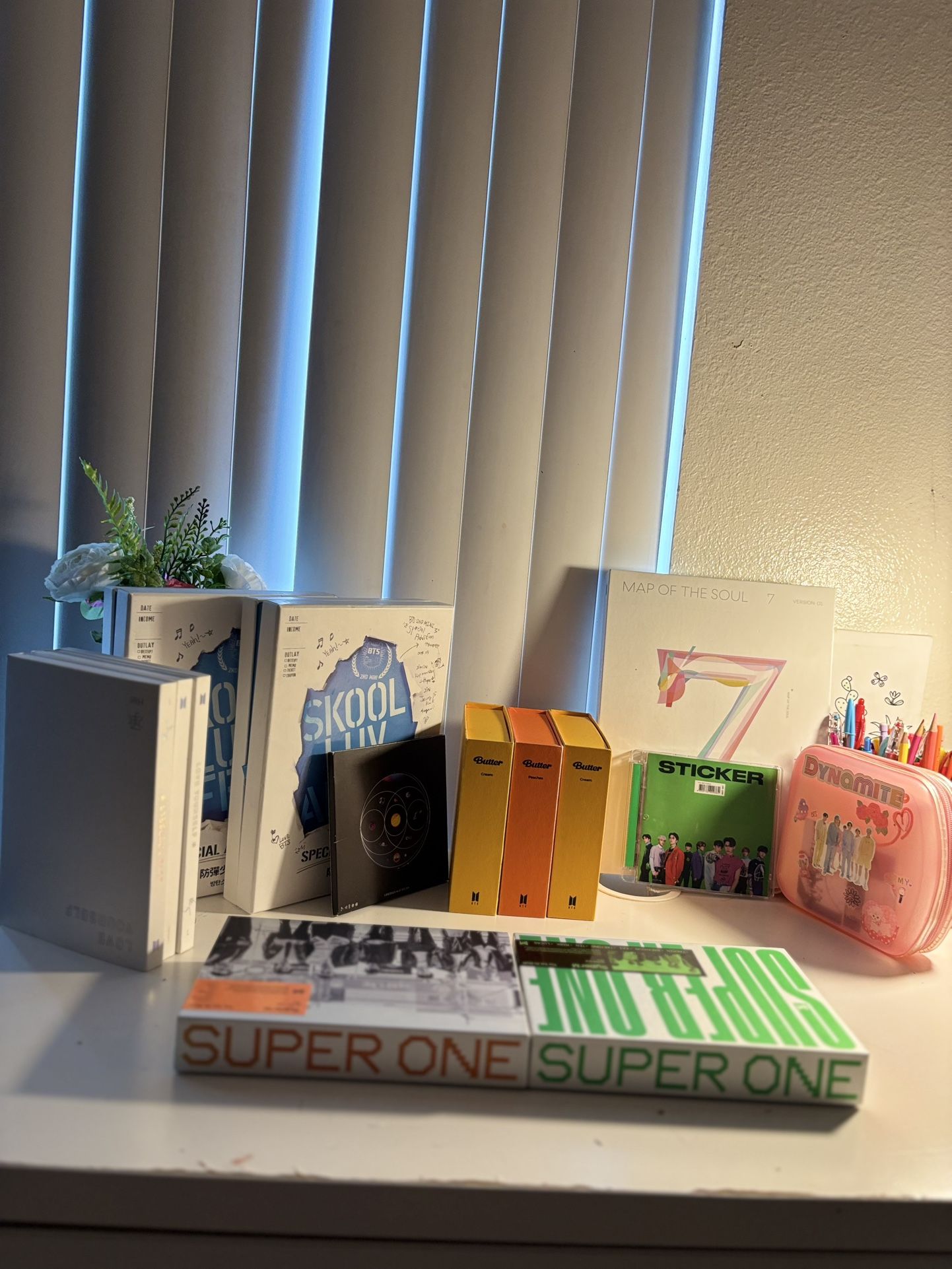BTS Albums Collection 11 Albums + 2 CDs + Free CD Holder