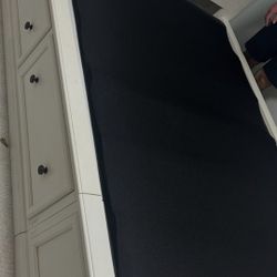 Full sized Bed With Drawers & Dresser