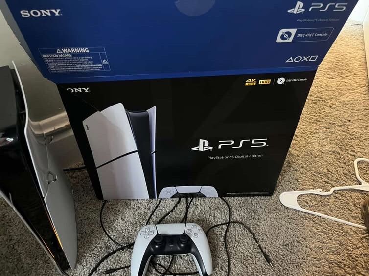 Ps5 No Disc With Box Everything