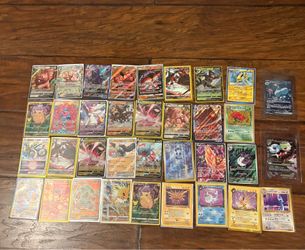 Pokémon Card Lot - V, VMAX, GX, Full Arts & Vintage Cards