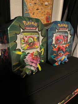 Ascended heroes tins selling together