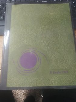 Escalon High School Cougars Class Of 1972 Yearbook Brand New