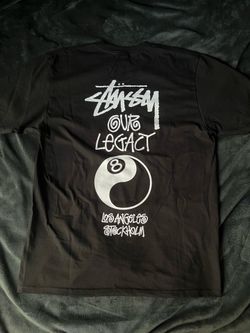 Stüssy x Our Legacy 8 Ball Black Tee size Large
