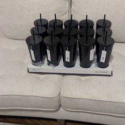 NEW $8 BLACK TUMBLERS FOR ONLY $4