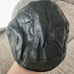 Men’s Vintage Leather Boston Cap