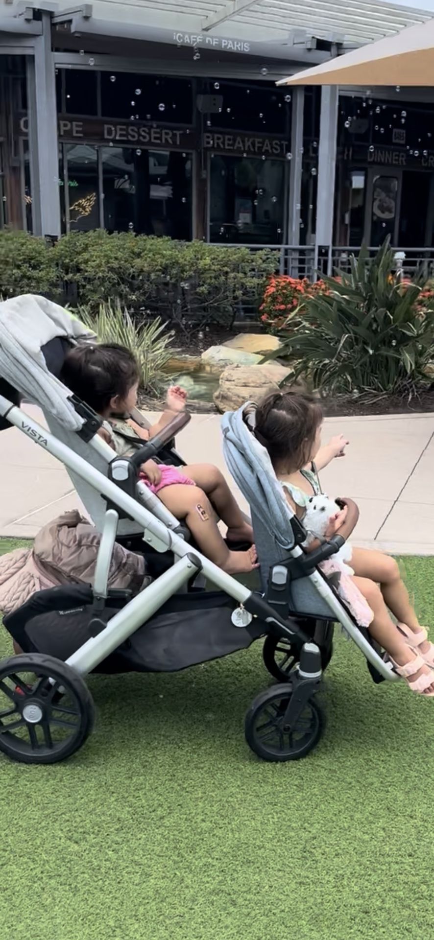 Uppa vista Stroller With Rumble Seat