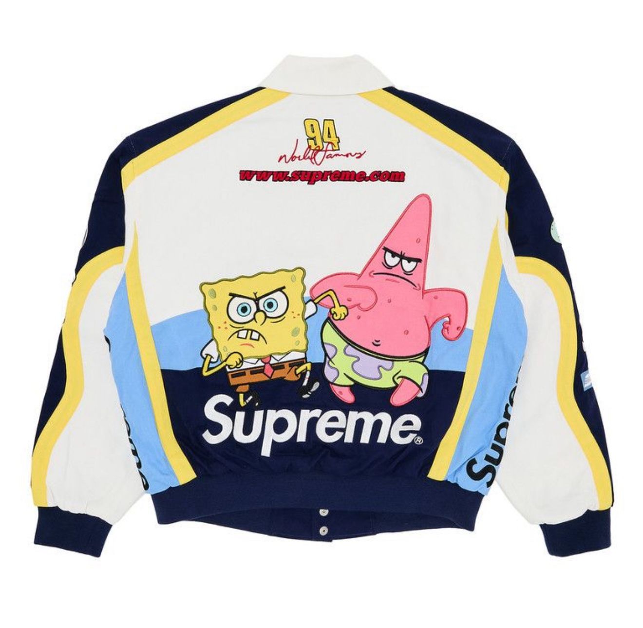 Supreme Spongebob Squarepants Racer Jacket