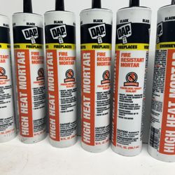 (6) DAP Fire Resistant Mortar $3 Each. Must Pick Up