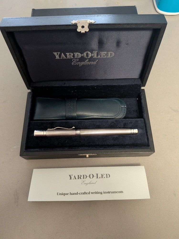 Yard-o-Led Sterling Silver Rollerball Pen