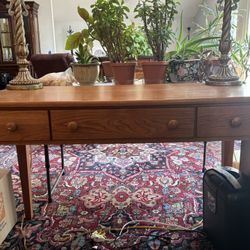 Oak Writing Desk 