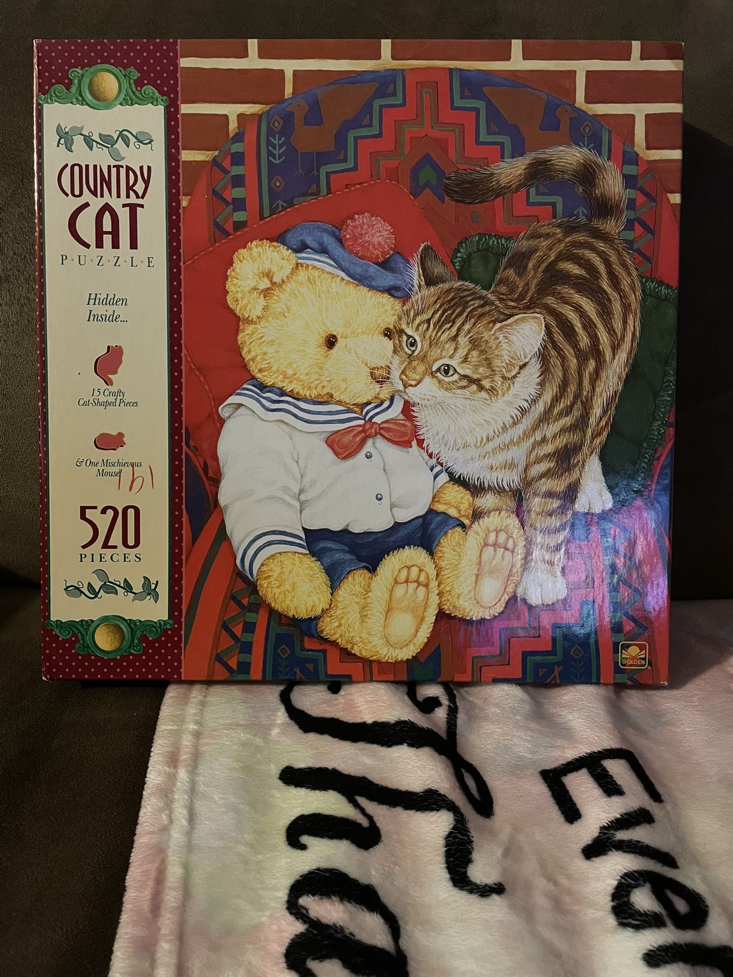 Country Cat Puzzle 1993
