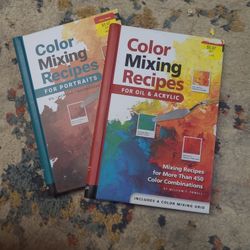 feller mixing recipes for portraits and for oils and acrylics