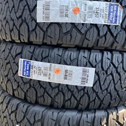 BFGOODRICH ALL-TERRAIN T/A KO3 37x12.50R18 TIRES FOR SALE!!!!!