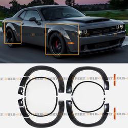 DEMON STYLE WIDEBODY FENDER FLARES KIT FOR 15-23 DODGE CHALLENGER V6 3.6L SXT GT