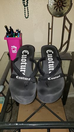 Brand new black wedges