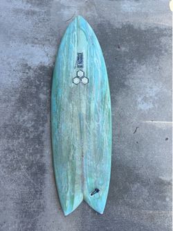 5’6 Channel Islands Fishcuit Quad Surfboard