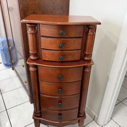 Powell Jewelry Armoire – 40” Tall – Excellent Condition