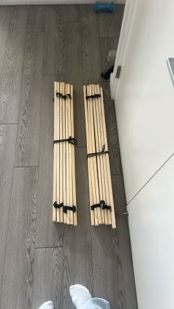 Wooden bed slat